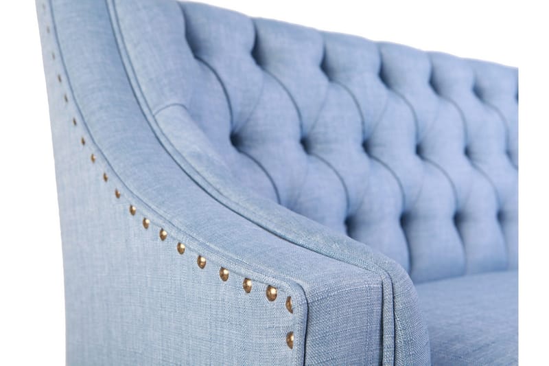 Lamonti 2-sits Soffa - Indigoblå/Natur - Möbler - Soffa - 2 sits soffa