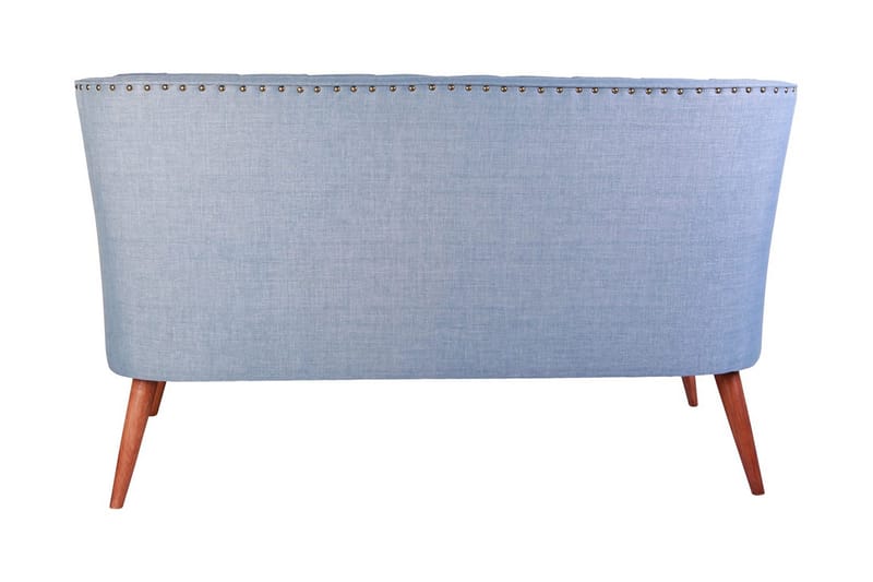 Lamonti 2-sits Soffa - Indigoblå/Natur - Möbler - Soffa - 2 sits soffa