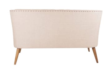 Lamonti 2-sits Soffa - Krämvit/Natur - Möbler - Soffa - 2 sits soffa
