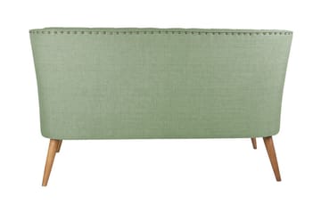 Lamonti 2-sits Soffa - Petrolgrön/Natur - Möbler - Soffa - 2 sits soffa