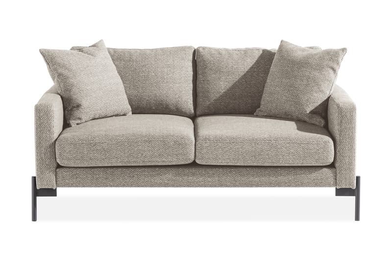 2-sits Soffa Ljuvlig med Prydnadskuddar - 2 sits soffa
