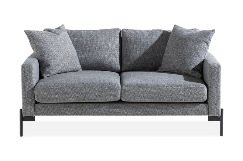 2-sits Soffa Ljuvlig med Prydnadskuddar - 2 sits soffa