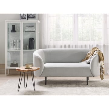 2-sits soffa Loen - Vit, Svart - Möbler - Soffa - 2 sits soffa