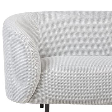 2-sits soffa Loen - Vit, Svart - Möbler - Soffa - 2 sits soffa