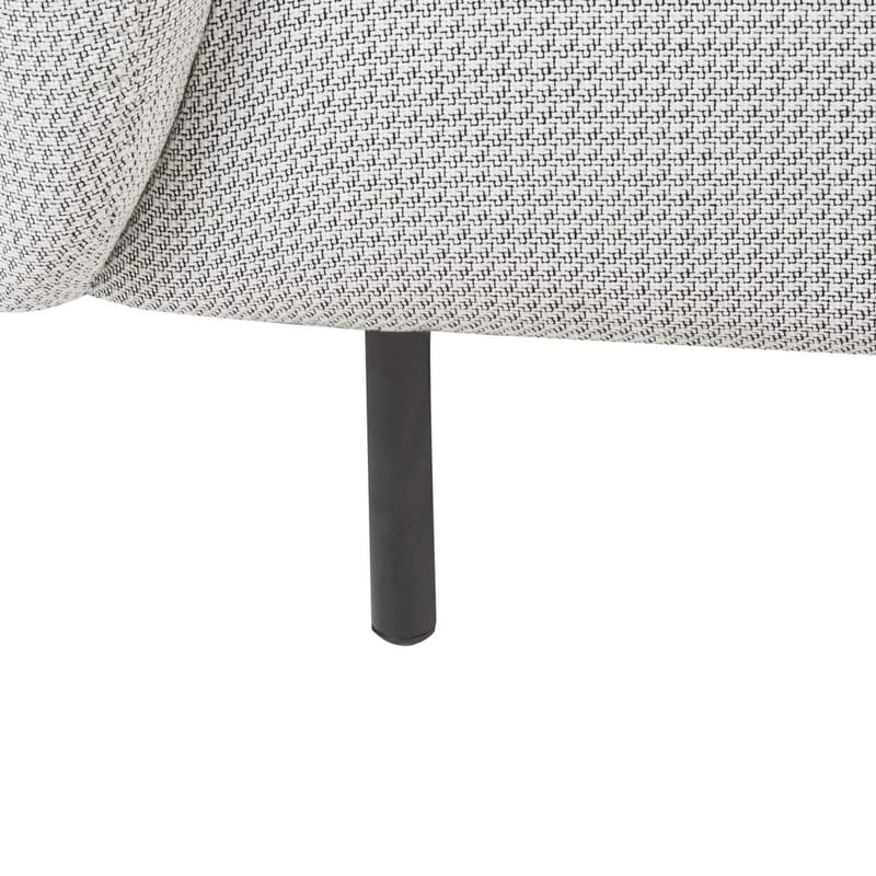 2-sits soffa Loen - Vit, Svart - Möbler - Soffa - 2 sits soffa