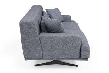 Lums 2-sits Soffa 200 cm i Tyg - Grå - Möbler - Soffa - 2 sits soffa