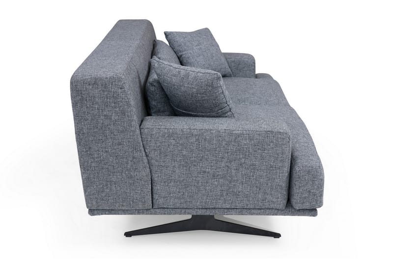Lums 2-sits Soffa 200 cm i Tyg - Grå - Möbler - Soffa - 2 sits soffa