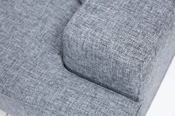 Lums 2-sits Soffa 200 cm i Tyg - Grå - Möbler - Soffa - 2 sits soffa