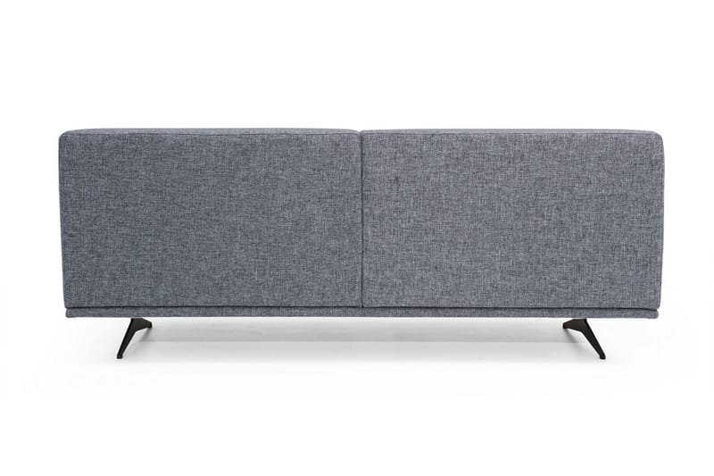 Lums 2-sits Soffa 200 cm i Tyg - Grå - Möbler - Soffa - 2 sits soffa