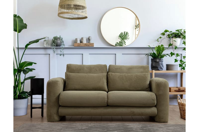 Makhan Soffa 2-sits - Grön - Möbler - Soffa - 2 sits soffa