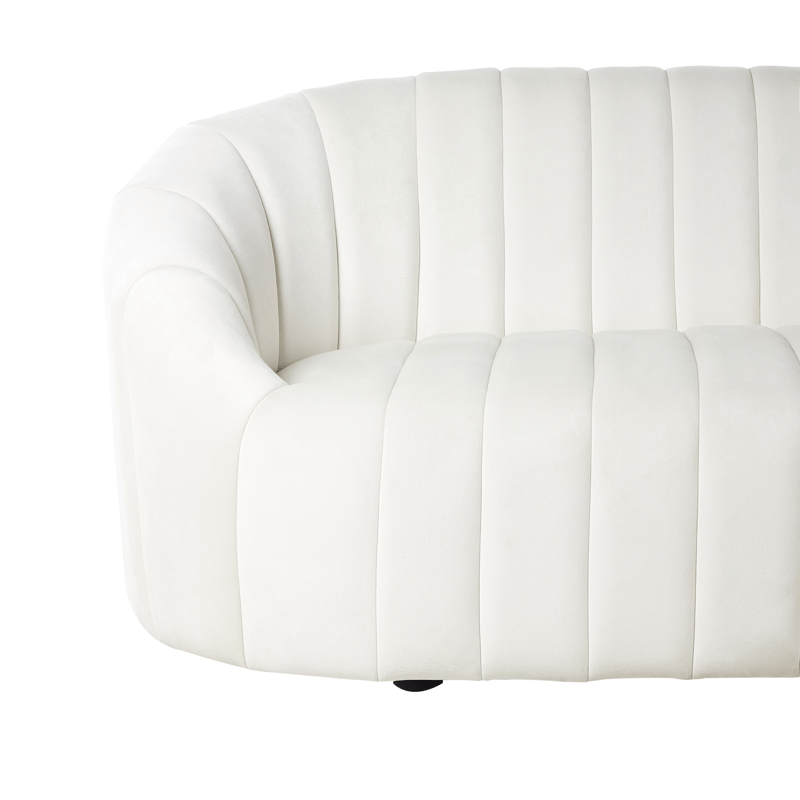 2-sits soffa Malung - Off-White - Möbler - Soffa - Sammetssoffa