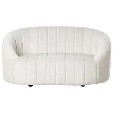 2-sits soffa Malung - Off-White - Möbler - Soffa - Sammetssoffa
