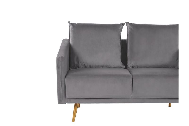Maurana 2-sits Soffa - Sammet/Grå - Möbler - Soffa - 2 sits soffa