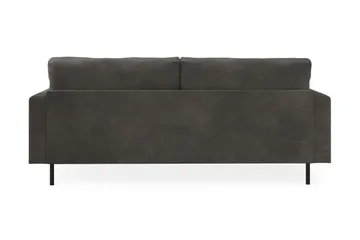 Menard Compact 3-sits Manchestersoffa - Mörkgrå - Möbler - Soffa - 3 sits soffa