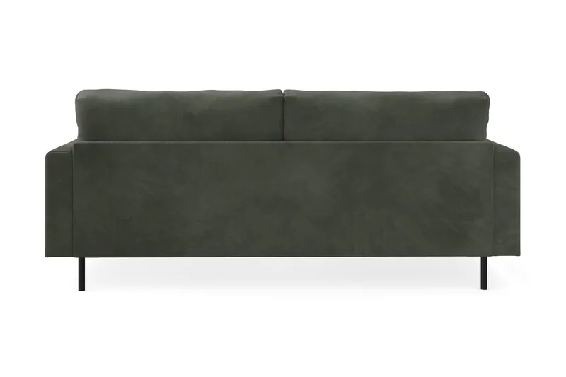 Menard Compact 3-sits Manchestersoffa - Mörkgrön - Möbler - Soffa - 3 sits soffa