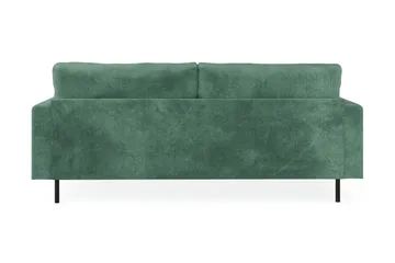 Menard Compact 3-sits Sammetssoffa - Mörkgrön - Möbler - Soffa - Sammetssoffa