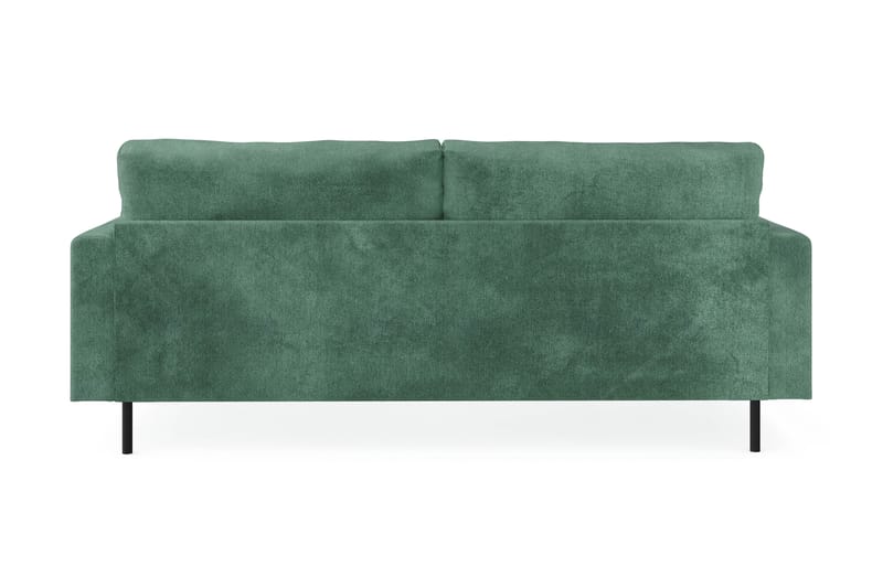 Menard Compact 3-sits Sammetssoffa - Mörkgrön - Möbler - Soffa - Sammetssoffa