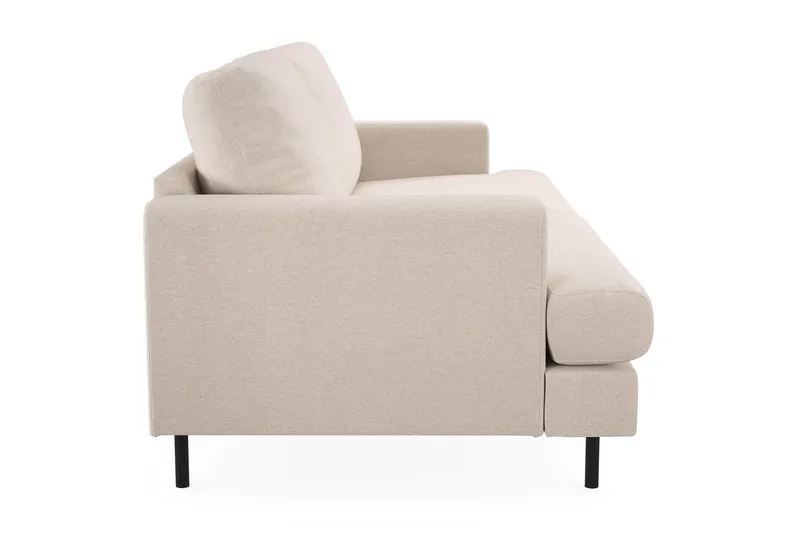 Menard Compact 3-sits Tygsoffa - Beige - Möbler - Soffa - 3 sits soffa