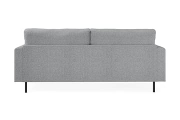 Menard Compact 3-sits Tygsoffa - Grå - Möbler - Soffa - 3 sits soffa