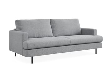 Menard Compact 3-sits Tygsoffa - Grå - Möbler - Soffa - 3 sits soffa