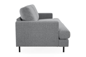 Menard Compact 3-sits Tygsoffa - Grå - Möbler - Soffa - 3 sits soffa