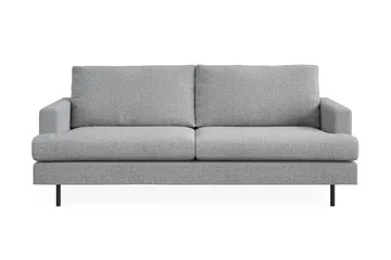 Menard Compact 3-sits Tygsoffa - Grå - Möbler - Soffa - 3 sits soffa