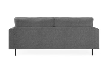 Menard Compact 3-sits Tygsoffa - Mörkgrå - Möbler - Soffa - 3 sits soffa