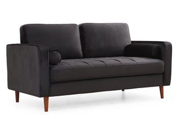 Mirrilnesh Soffa 2-sits - Svart - Möbler - Soffa - 2 sits soffa