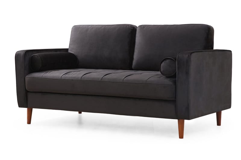 Mirrilnesh Soffa 2-sits - Svart - Möbler - Soffa - 2 sits soffa