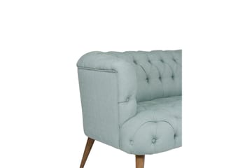 Monroew 2-sits Soffa - Indigoblå/Natur - Möbler - Soffa - 2 sits soffa