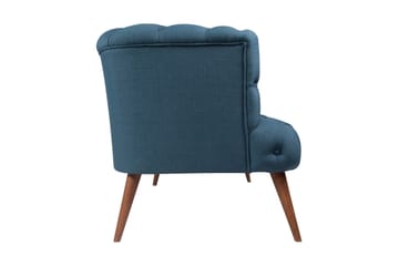 Monroew 2-sits Soffa - Mörkblå/Natur - Möbler - Soffa - 2 sits soffa