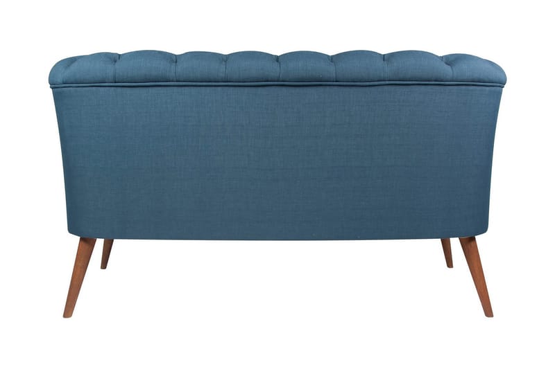Monroew 2-sits Soffa - Mörkblå/Natur - Möbler - Soffa - 2 sits soffa