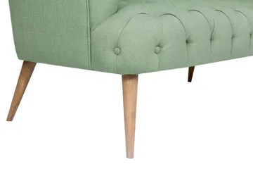 Monroew 2-sits Soffa - Petrolgrön/Natur - Möbler - Soffa - 2 sits soffa