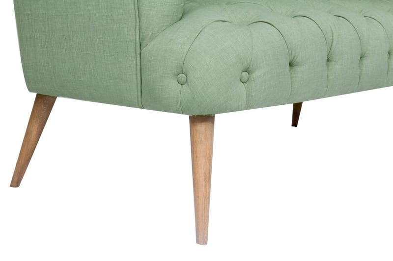 Monroew 2-sits Soffa - Petrolgrön/Natur - Möbler - Soffa - 2 sits soffa