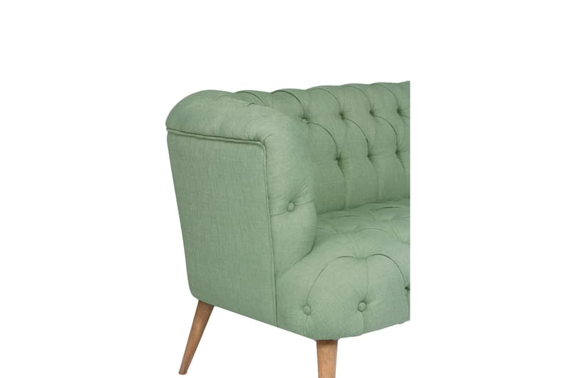 Monroew 2-sits Soffa - Petrolgrön/Natur - Möbler - Soffa - 2 sits soffa