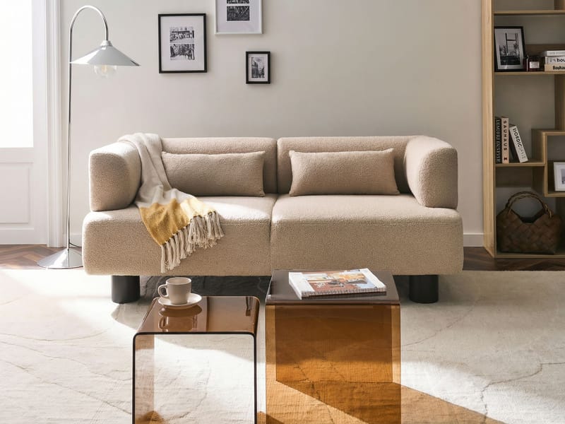 2-sits soffa Movik - Beige - Möbler - Soffa - 2 sits soffa