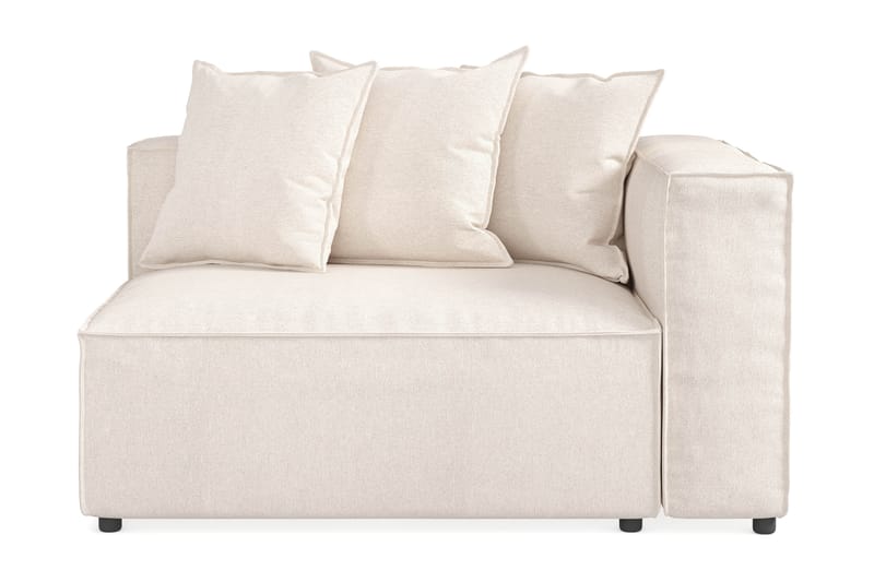 Narender Högermodul 120 cm - Beige - 2 sits soffa