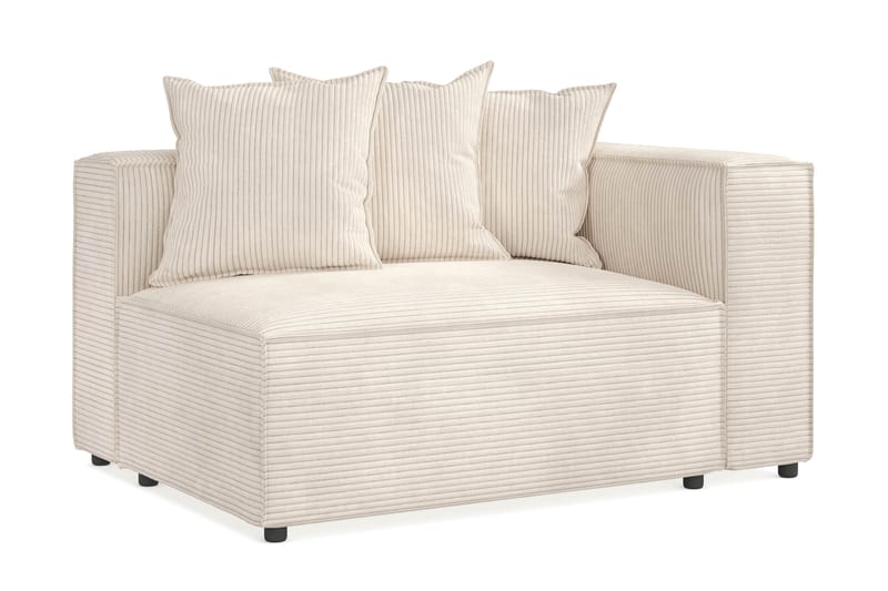 Narender Högermodul 120 cm - Beige - 2 sits soffa