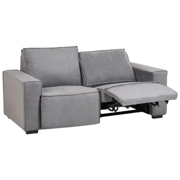 2-sits soffa Nukari - Grå - Möbler - Soffa - Biosoffa & reclinersoffa
