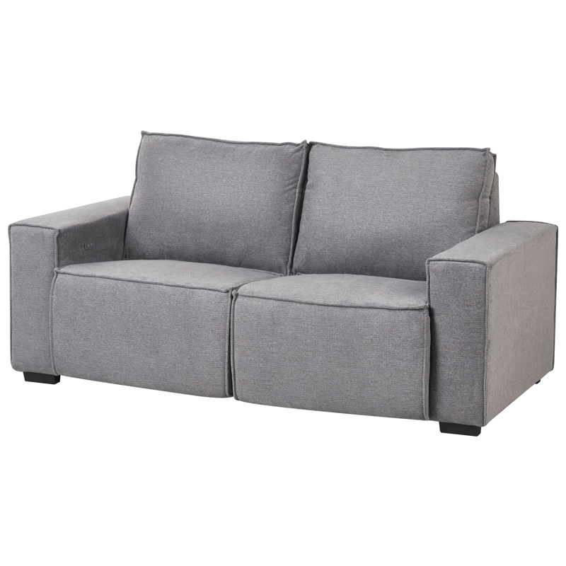 2-sits soffa Nukari - Grå - Möbler - Soffa - Biosoffa & reclinersoffa