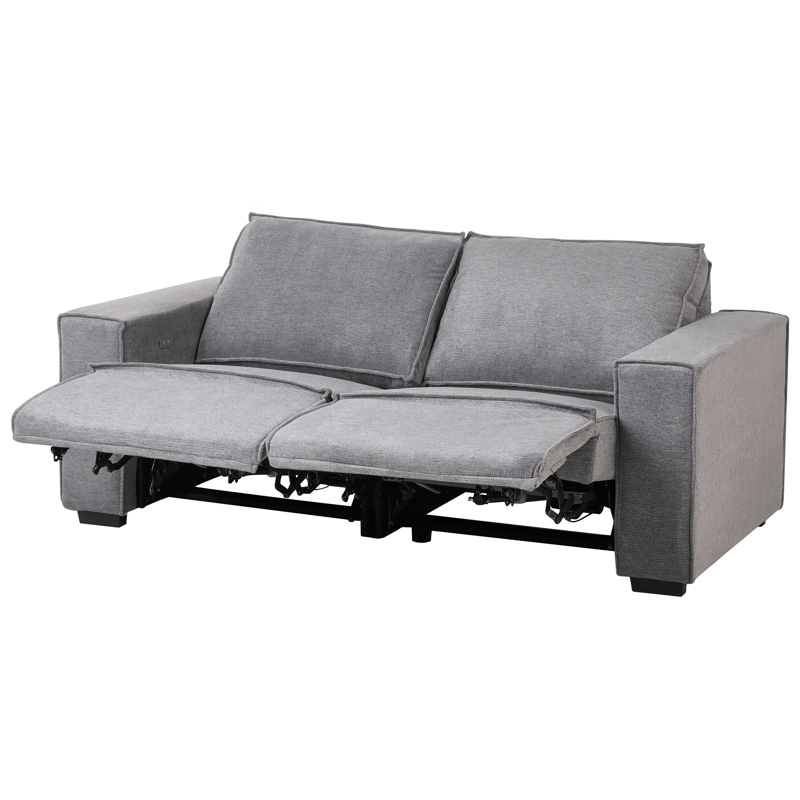 2-sits soffa Nukari - Grå - Möbler - Soffa - Biosoffa & reclinersoffa