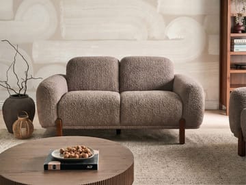 2-sits soffa Odnes i Bouclé - Beige - Möbler - Soffa - 2 sits soffa