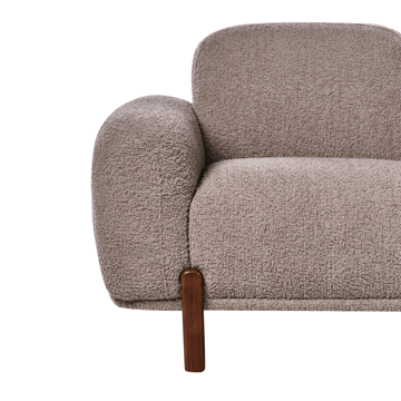 2-sits soffa Odnes i Bouclé - Beige - Möbler - Soffa - 2 sits soffa