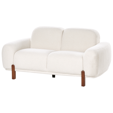 2-sits soffa Odnes i Bouclé - Vit - Möbler - Soffa - 2 sits soffa