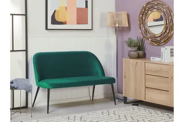 Osbyn 2-sits Soffa - Sammet/Mörkgrön - Möbler - Soffa - 2 sits soffa