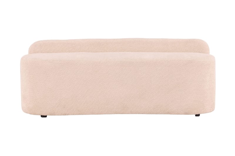 Pocatello 2-sits Soffa, Vit Bouclé
