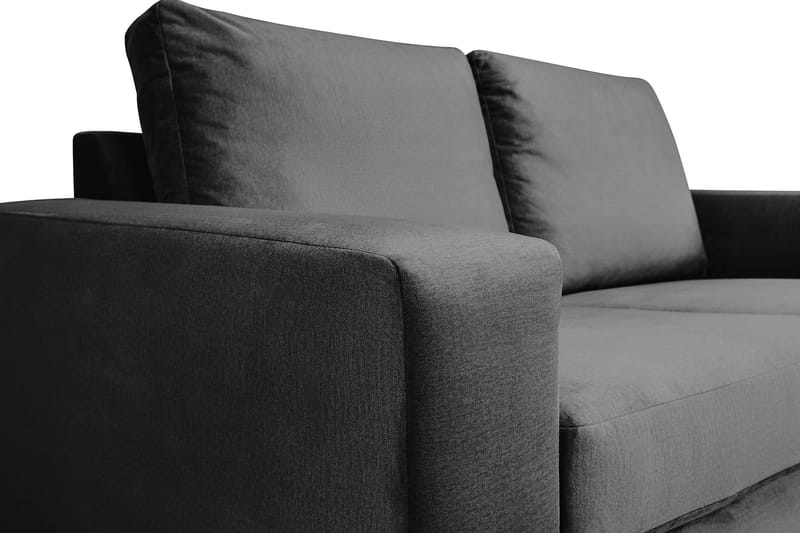 Sammetssoffa Nevada 2-sits - Mörkgrå - Möbler - Soffa - 2 sits soffa