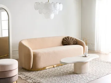 2-sits soffa Sipo - Beige - Möbler - Soffa - 2 sits soffa