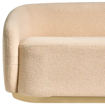 2-sits soffa Sipo - Beige - Möbler - Soffa - 2 sits soffa
