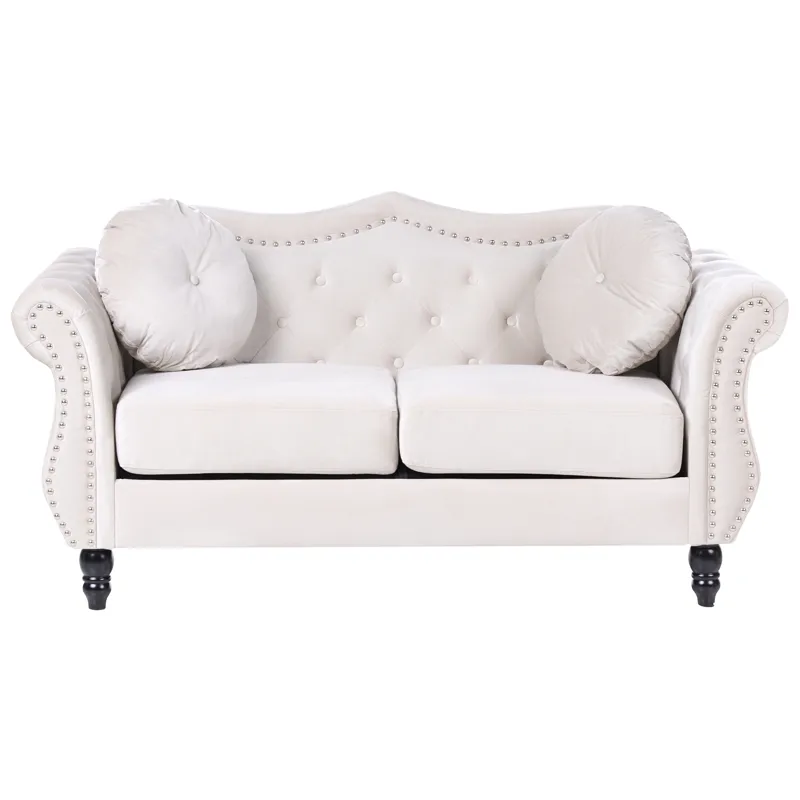 2-sits soffa Skien, Ljusbeige